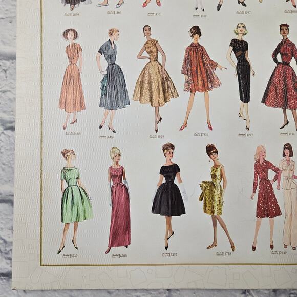 Simplicity Vintage Patterns Canvas Artwork Our Future Has Always Been Female - Picture 6 of 15